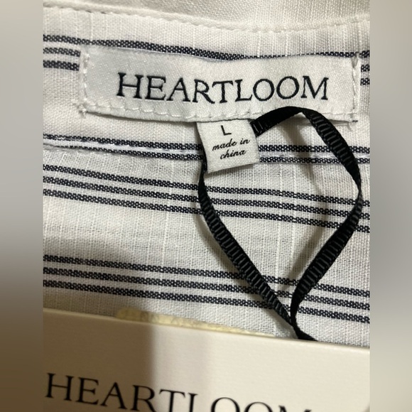 Heartloom Striped Button Down Shirt - Picture 8 of 9